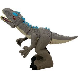 Jurassic World Fisher Price Imaginext Indominus Rex Pretend Play Dinosaur Toy.